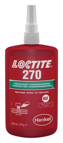 Loctite 270 / 250 ml - zajišťování šroubů vysoko-pevnostní