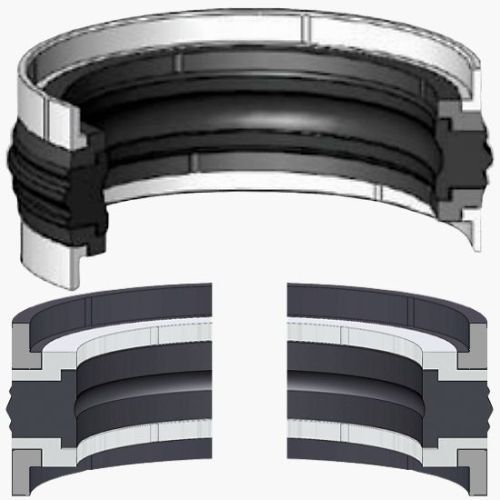 těsnění K03 63x53x12,5/4 NBR/PE/POM