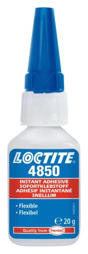 Loctite 4850 / 20 g - vteřinové lepidlo pružné čiré