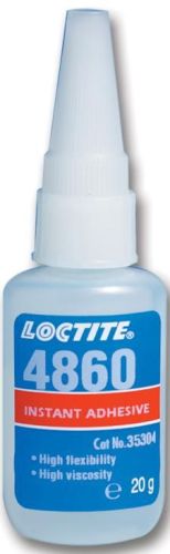 Loctite 4860 / 20 g - vteřinové lepidlo pružné čiré